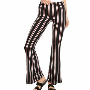 Striped Flare Pants